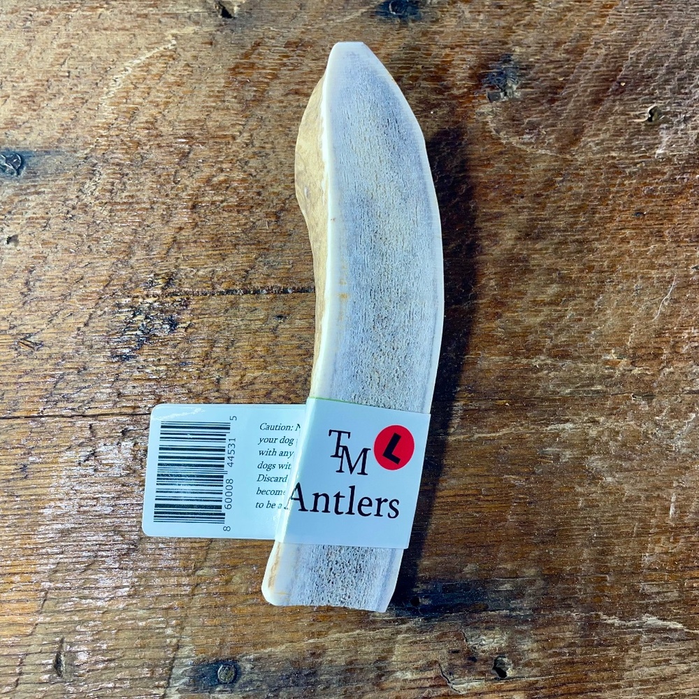 Elk Antler Split Dog Chew - Size Large